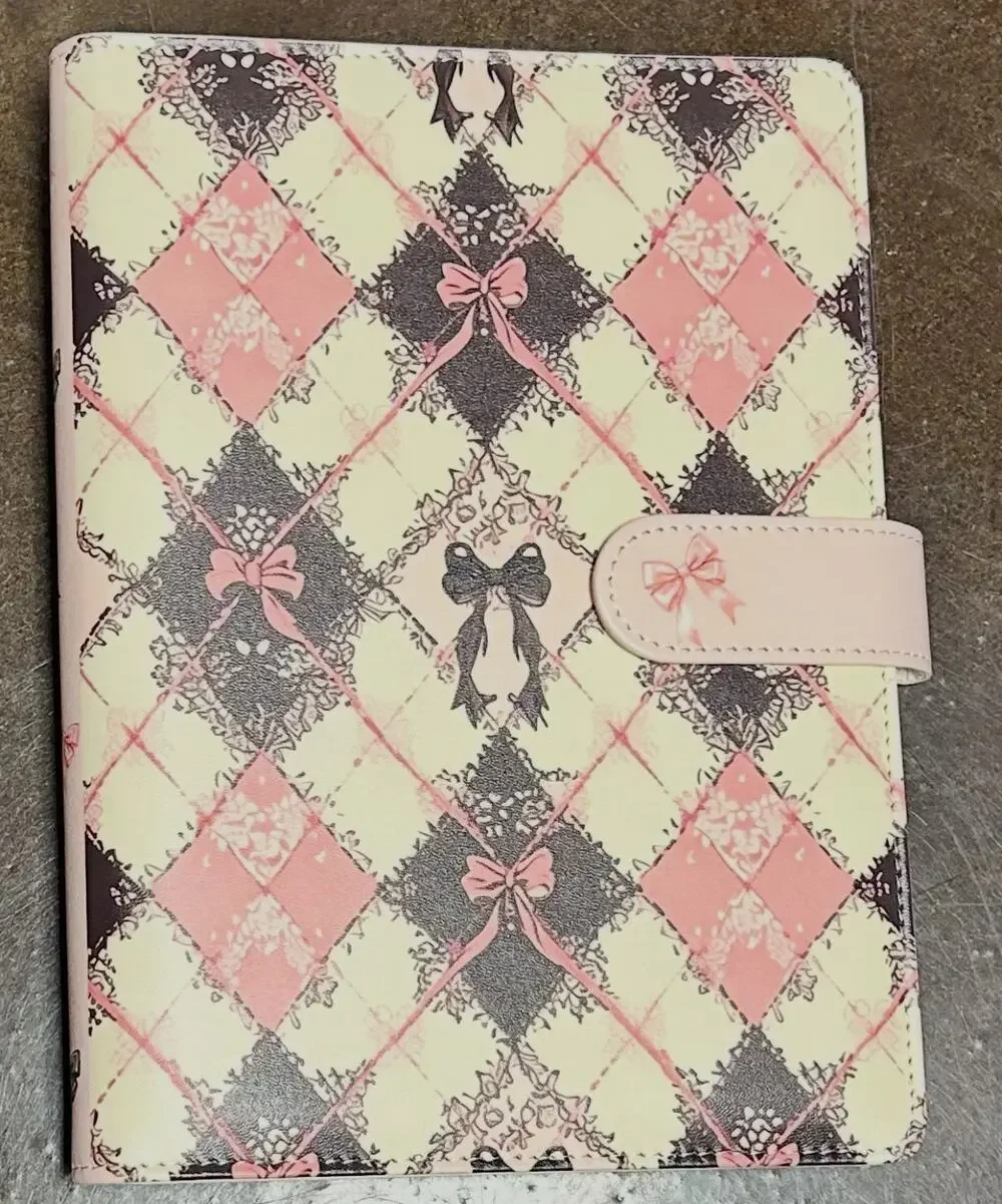 Coquette Bows size A5 Binder w/ stationery paper